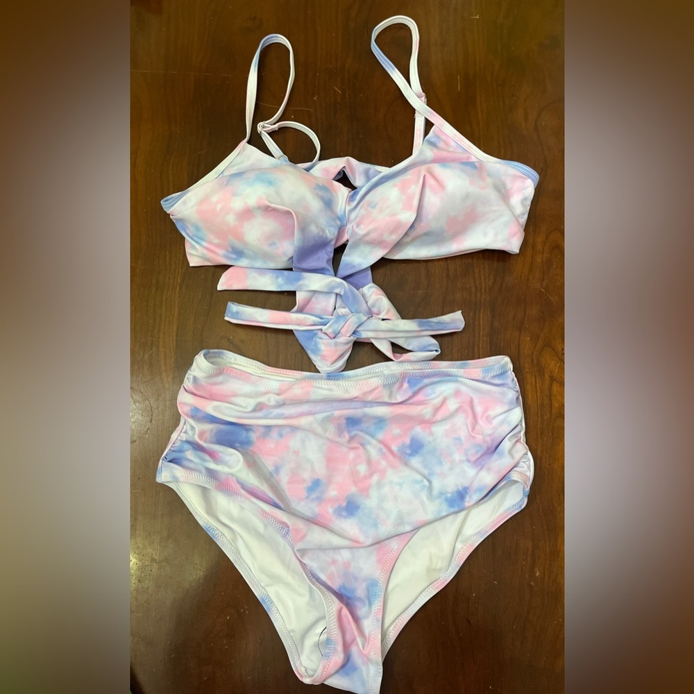 Tie-Dye Bikini Set